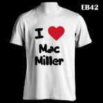 EB42 - I Love Mac Miller - White Tee