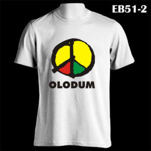 EB51-2 - OLODUM - White Tee (E)
