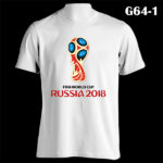 G64-1 - Russia World Cup - White Tee