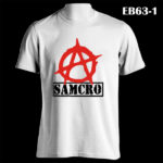 EB63-1 - Samcro - White Tee
