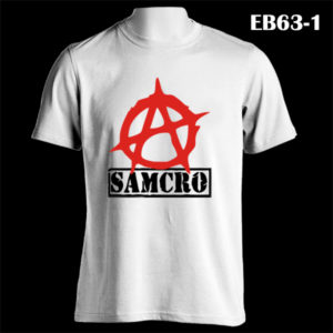 EB63-1 - Samcro - White Tee