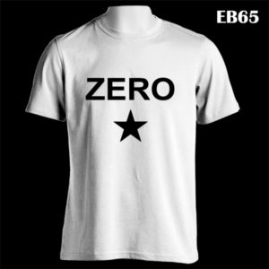 EB65 - Scott Pilgrim Zero Star - White Tee (E)