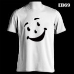 EB69 - Kool-Aid Smiley Face - White Tee (E)