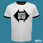 EB75 - Support Australian Hip Hop - Ringer Tee