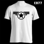 EB77 - Winter Soldier - White Tee
