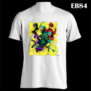 EB84 - Kick Ass - White Tee