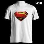 A10 - Man of Steel - White Tee