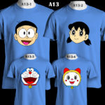 A13 - Doraemon Family - Color Tee