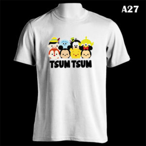 A27 - Tsum Tsum Disney - White Tee