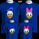 A29 - Donald & Daisy Duck Disney Family - Color Tee