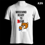 A38 - Moschino Ready To Bear - White Tee