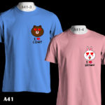 A41 - Brown & Cony Love - Color Tee