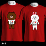 A41 - Brown & Cony - Red Tee