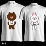 A41 - Brown & Cony - White Tee (B)