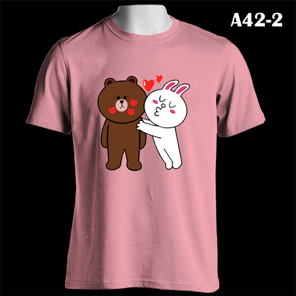 cony and brown t shirt