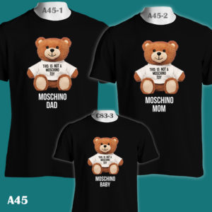 A45 - This is Not Moschino Toy - Black Tee