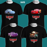 A48 - Cars Disney Family - Color Tee (B)