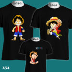A54 - One Piece - Luffy Chibi - Color Tee