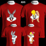 A55 - Looney Tunes Family - Color Tee