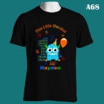 A68 - Monster Inc Birthday - Color Tee