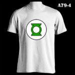 A79-4 - Green Lantern Logo - White Tee