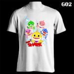 G02 - Baby Shark - White Tee