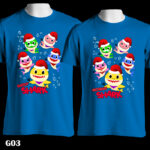 G03-1 - Baby Shark Christmas - Color Tee