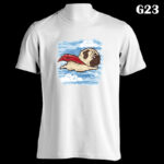 G23 - Super Dog - White Tee