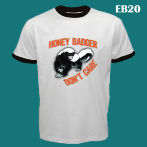 EB20 - Honey Badger - Ringer Tee (E)