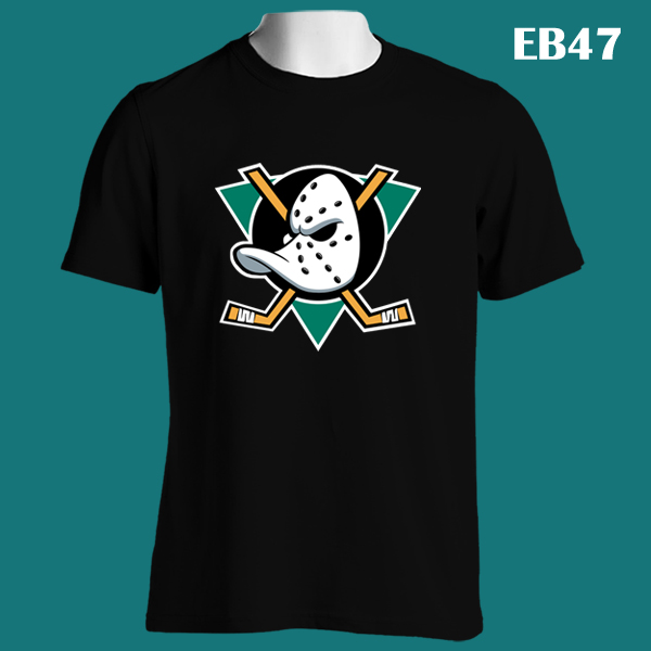 The Mighty Ducks Of Anaheim Ice Hockey Team Eb47 Color T Shirt