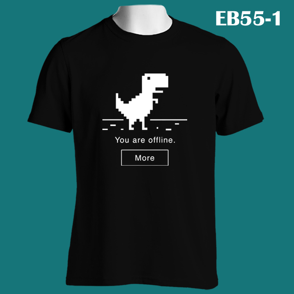 Park You Are Offline Chrome | EB55-1 | Color T-Shirt | Tee Space Custom
