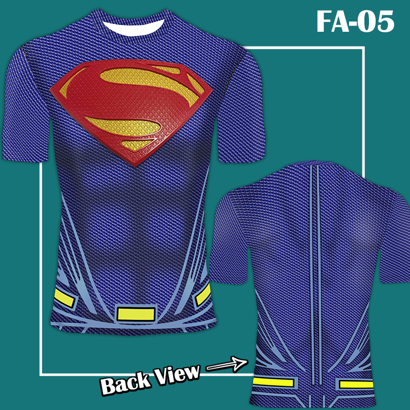 Man of Steel Superman League | FA-05 Full Print T-Shirt | Tee Space Custom