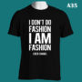 A35 - I Am Fashion Coco Chanel - Black Tee