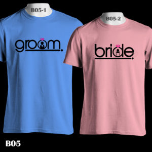 B05 - Bride & Groom - Color Tee Update