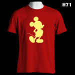 H71 - Only Mickey - Color Tee