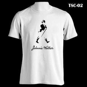 TSC-02 - Johnnie Walker - White Tee