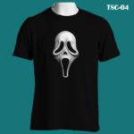TSC-04 - Scream - Black Tee