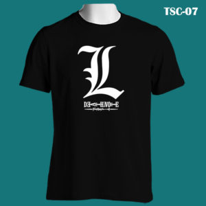 TSC-07 - Death Note L - Black Tee
