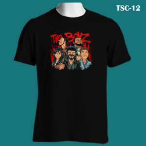 TSC-12 - The Boys - Black Tee