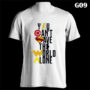 G09 - You Cant Save The World Alone - White Tee